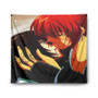 Yukishiro Tomoe and Himura Kenshin Samurai X Custom Tapestry Polyester Indoor Wall Home Decor