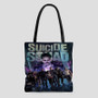 Suicide Squad Art Custom Tote Bag AOP With Cotton Handle