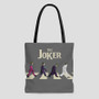 The Joker X The Beatles Custom Tote Bag AOP With Cotton Handle
