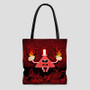 The Secrets of Gravity Falls Bill Cipher Custom Tote Bag AOP With Cotton Handle