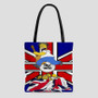 The Who Simpsons Custom Tote Bag AOP With Cotton Handle