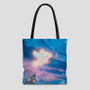 Tinkerbell Disney Custom Tote Bag AOP With Cotton Handle