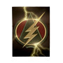 The Flash and Arrow Logo Custom Velveteen Plush Polyester Blanket Bedroom Family