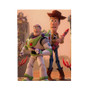 Toy Story Woody and Buzz Disney Custom Velveteen Plush Polyester Blanket Bedroom Family
