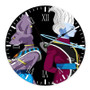 Beerus and Whis Dragon Ball Super Custom Wall Clock Round Non-ticking Wooden