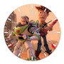 Toy Story Woody and Buzz Disney Custom Wall Clock Round Non-ticking Wooden