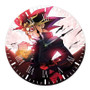 Yu Gi Oh Undertale Custom Wall Clock Round Non-ticking Wooden