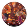 Zootopia as Tangled Disney Custom Wall Clock Round Non-ticking Wooden