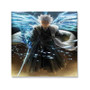 T shir Hitsugaya Bleach Custom Wall Clock Square Wooden Silent Scaleless Black Pointers