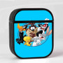 Looney Tunes All of Characters Custom AirPods Case Cover Sublimation Hard Durable Plastic Glossy