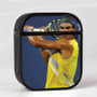 Rafael Nadal Tennis Art Custom AirPods Case Cover Sublimation Hard Durable Plastic Glossy