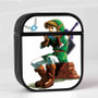 The Legend of Zelda Ocarina of Time Link Custom AirPods Case Cover Sublimation Hard Durable Plastic Glossy
