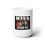 Kiss Alive 35 2008 White Ceramic Mug 15oz With BPA Free