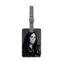 Cher Custom Polyester Saffiano Rectangle White Luggage Tag Card Insert