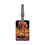 Super Metroid Game Custom Polyester Saffiano Rectangle White Luggage Tag Card Insert