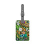 The Amazing World of Gumball Custom Polyester Saffiano Rectangle White Luggage Tag Card Insert