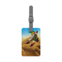 The Legend of Zelda A Link to the Past Battle Custom Polyester Saffiano Rectangle White Luggage Tag Card Insert