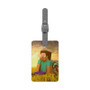 The Story of Minecraft Custom Polyester Saffiano Rectangle White Luggage Tag Card Insert