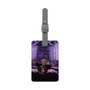 Tiesto DJ Art Custom Polyester Saffiano Rectangle White Luggage Tag Card Insert