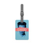 Troye Sivan Paint Face Custom Polyester Saffiano Rectangle White Luggage Tag Card Insert