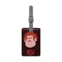 Wreck It Ralph Quotes Custom Polyester Saffiano Rectangle White Luggage Tag Card Insert