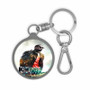 Kanye West Custom Keyring Tag Keychain Acrylic With TPU Cover