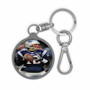 Tom Brady New England Patriots Football Custom Keyring Tag Keychain Acrylic With TPU Cover