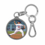 Zack Greinke LA Dodgers Baseball Custom Keyring Tag Keychain Acrylic With TPU Cover