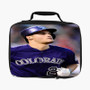 Nolan Arenado Colorado Rockies Art Custom Lunch Bag Fully Lined and Insulated for Adult and Kids