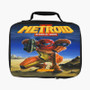 Super Metroid Return of Samus Custom Lunch Bag Fully Lined and Insulated for Adult and Kids