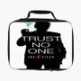 The X Files Trust No One Custom Lunch Bag Fully Lined and Insulated for Adult and Kids