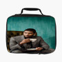 Usher With Coffee Custom Lunch Bag Fully Lined and Insulated for Adult and Kids