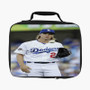 Zack Greinke LA Dodgers Baseball Art Custom Lunch Bag Fully Lined and Insulated for Adult and Kids
