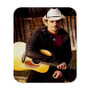 Brad Paisley With Guitar Custom Mouse Pad Gaming Rubber Backing