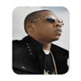Jay Z Glasses Custom Mouse Pad Gaming Rubber Backing