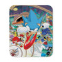 Sonic The Hedgehog All Characters Custom Mouse Pad Gaming Rubber Backing