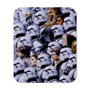 Star Wars Characters With Troopers Custom Mouse Pad Gaming Rubber Backing