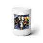 Street Fighter Ryu Art Custom White Ceramic Mug 15oz Sublimation BPA Free