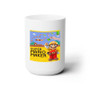 Super Mario Maker New Custom White Ceramic Mug 15oz Sublimation BPA Free