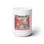 The Amazing World of Gumball Dinosaur Attack Custom White Ceramic Mug 15oz Sublimation BPA Free