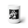 The Eagles Glenn Frey Guitar New Custom White Ceramic Mug 15oz Sublimation BPA Free