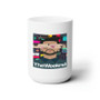 The Weeknd Art Custom White Ceramic Mug 15oz Sublimation BPA Free