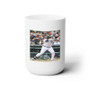 Victor Martinez Detroit Tigers Baseball Custom White Ceramic Mug 15oz Sublimation BPA Free