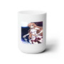 Yuuki Asuna Sword Art Online Moon Custom White Ceramic Mug 15oz Sublimation BPA Free