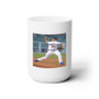 Zack Greinke LA Dodgers Baseball Custom White Ceramic Mug 15oz Sublimation BPA Free