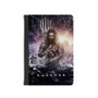 Aquaman Movie Custom PU Faux Leather Passport Cover Wallet Black Holders Luggage Travel