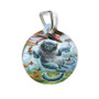 The Cheshire Cat Alice in Wonderland Custom Pet Tag for Cat Kitten Dog