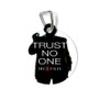 The X Files Trust No One Custom Pet Tag for Cat Kitten Dog