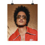 Bruno Mars Art Satin Silky Poster for Home Decor