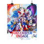 Fire Emblem Engage Art Satin Silky Poster for Home Decor